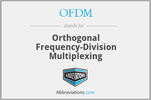 OFDM - Orthogonal Frequency-Division Multiplexing
