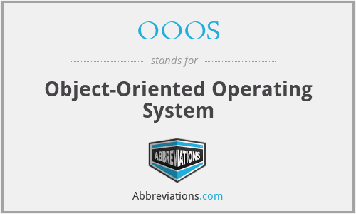 OOOS - Object-Oriented Operating System