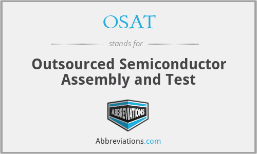 OSAT - Outsourced Semiconductor Assembly and Test