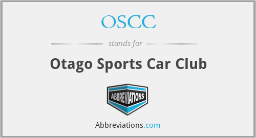 OSCC - Otago Sports Car Club