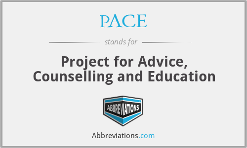 PACE - Project for Advice, Counselling and Education