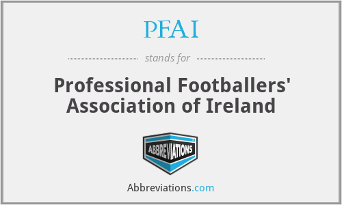 PFAI - Professional Footballers' Association of Ireland