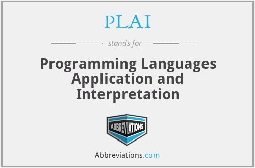 PLAI - Programming Languages Application and Interpretation