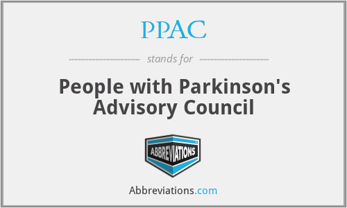 PPAC - People with Parkinson's Advisory Council