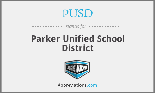 PUSD - Parker Unified School District