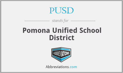 PUSD - Pomona Unified School District