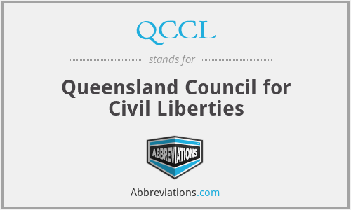 QCCL - Queensland Council for Civil Liberties