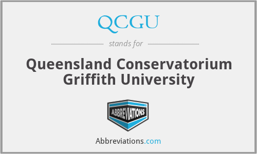 QCGU - Queensland Conservatorium Griffith University