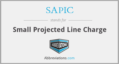 SAPIC - Small Projected Line Charge