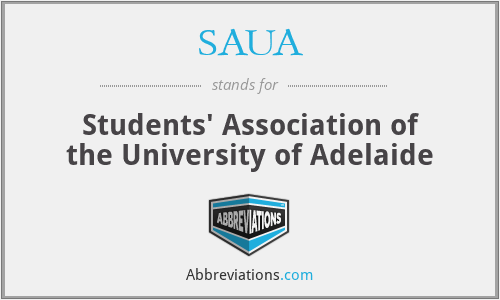 SAUA - Students' Association of the University of Adelaide