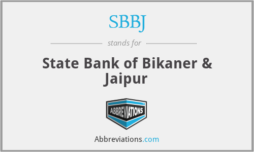 SBBJ - State Bank of Bikaner & Jaipur