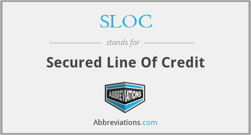 SLOC - Secured Line Of Credit