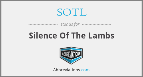 SOTL - Silence Of The Lambs
