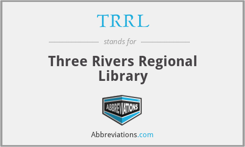 TRRL - Three Rivers Regional Library