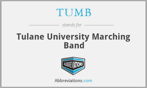 TUMB - Tulane University Marching Band