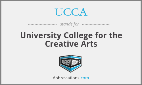 UCCA - University College for the Creative Arts
