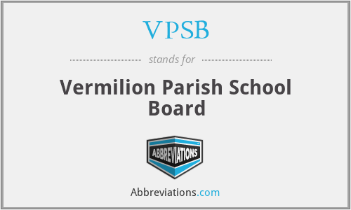 VPSB - Vermilion Parish School Board