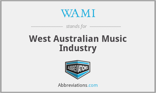WAMI - West Australian Music Industry