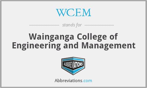 WCEM - Wainganga College of Engineering and Management