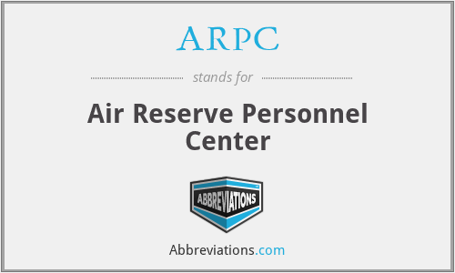 ARPC - Air Reserve Personnel Center