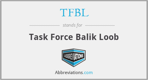 TFBL - Task Force Balik Loob