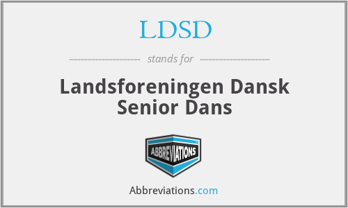 LDSD - Landsforeningen Dansk Senior Dans