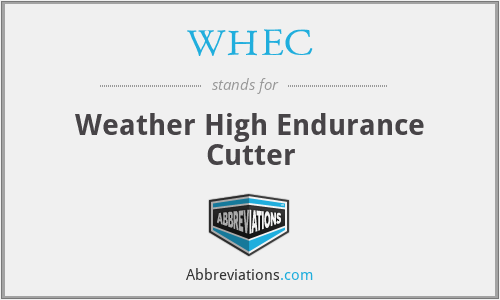 WHEC - Weather High Endurance Cutter