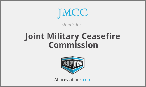 JMCC - Joint Military Ceasefire Commission