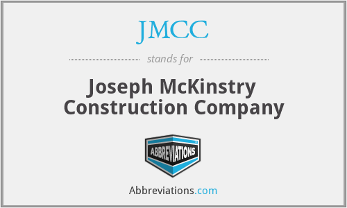 JMCC - Joseph McKinstry Construction Company