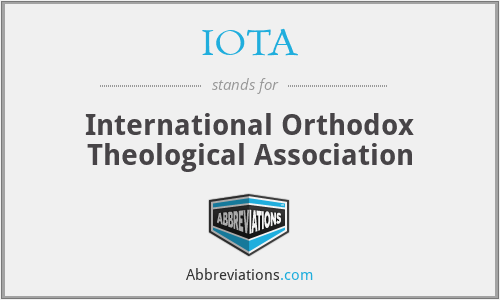 IOTA - International Orthodox Theological Association