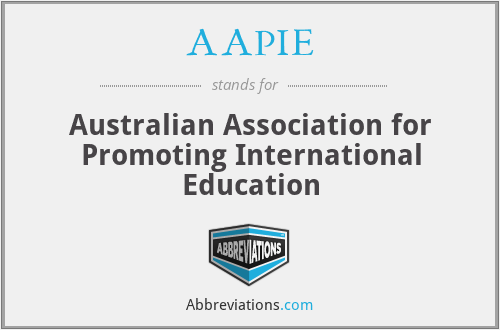 AAPIE - Australian Association for Promoting International Education