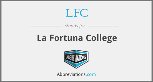 LFC - La Fortuna College