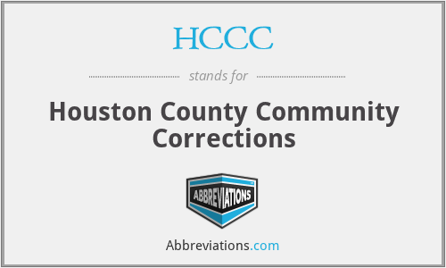 HCCC - Houston County Community Corrections