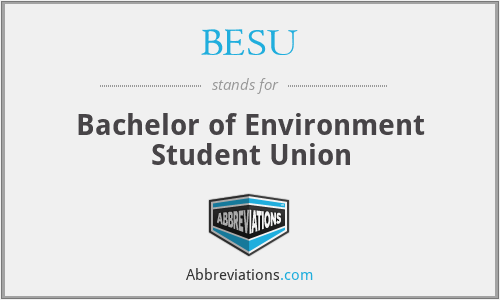 BESU - Bachelor of Environment Student Union