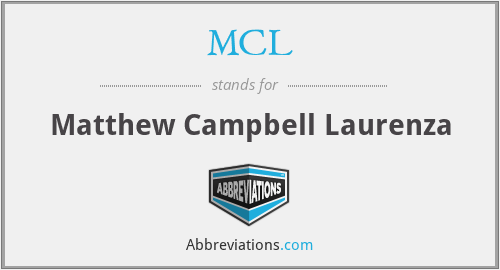 MCL - Matthew Campbell Laurenza