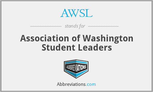 AWSL - Association of Washington Student Leaders