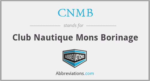 CNMB - Club Nautique Mons Borinage