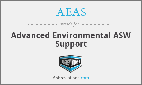 AEAS - Advanced Environmental ASW Support