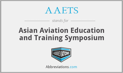 AAETS - Asian Aviation Education and Training Symposium