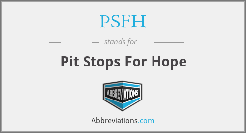 PSFH - Pit Stops For Hope