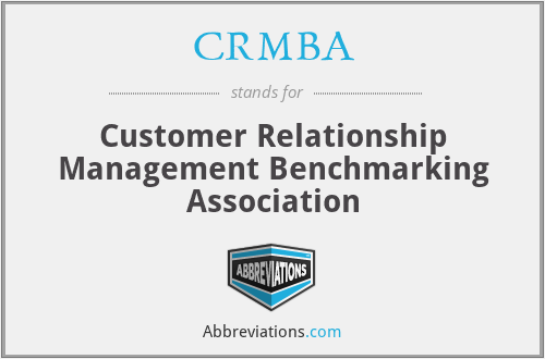CRMBA - Customer Relationship Management Benchmarking Association