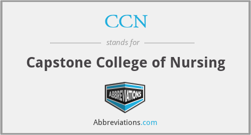 CCN - Capstone College of Nursing