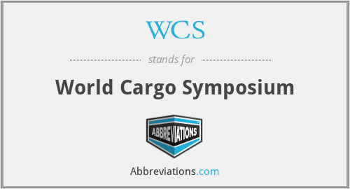WCS - World Cargo Symposium