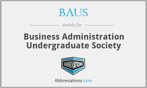 BAUS - Business Administration Undergraduate Society