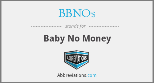 BBNO$ - Baby No Money