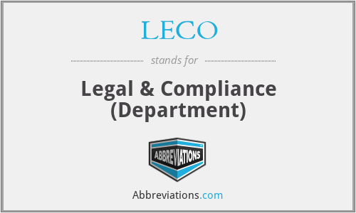 LECO - Legal & Compliance (Department)