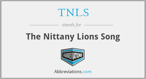 TNLS - The Nittany Lions Song
