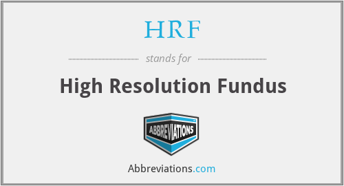 HRF - High Resolution Fundus
