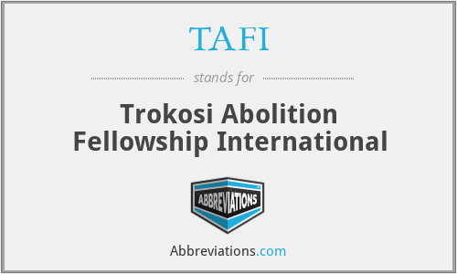 TAFI - Trokosi Abolition Fellowship International