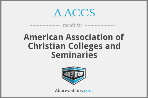AACCS - American Association of Christian Colleges and Seminaries
